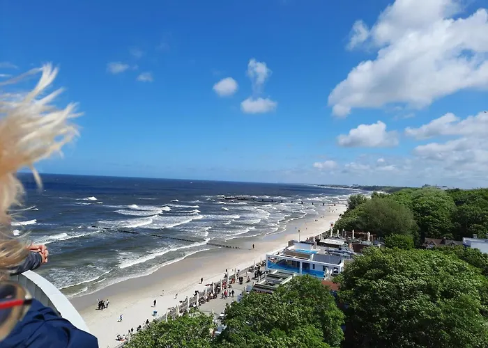 아파트 W Kolobrzegu Blisko Plazy, Parku I Promenady